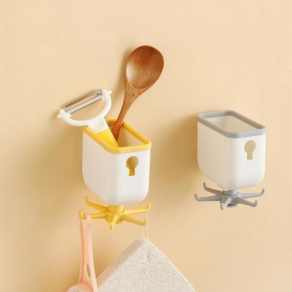 

60% drophanger hook punch-angel adjustable abs wide application utensils holder hanger for kitchen storage & organization