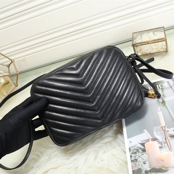 

fashion women luxurys designers bags 2021 handbags cross body plain stripes genuine leather tassel flap woman shoulder crossbody handbag pur