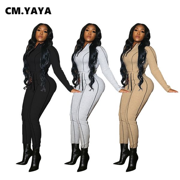 

activewear patchwork womens set zipper sweatshirt legging pants suit matching trasuit two 2 piece set fitness outfitby air, White