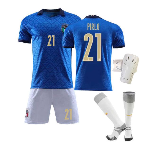 

2021 cup italy home jersey set no.1, Gray