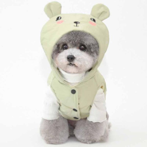 

dog apparel autumn and winter pet clothes puppy padded warm cat