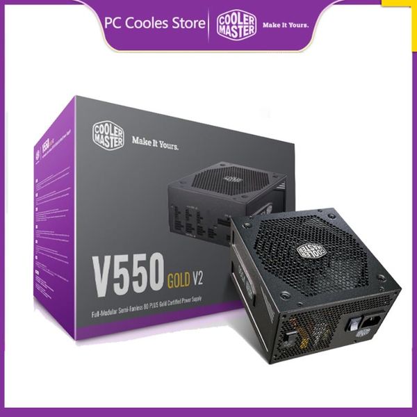 

cooler master v850 gold v2 850w deskpc power supply with silent fan atx 24pin 12v 80plus computer psu fans & coolings