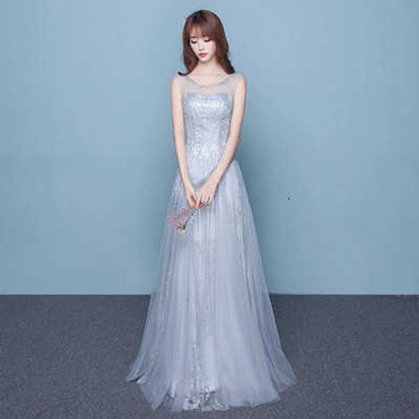 

luxury party evening dress golden long 2021 sequin elegant temperament celebrity style slim banquet host women's evening, Black;gray