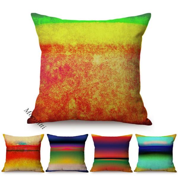 

modern graffiti art home decor square cushion cover liberals colorful painting style cotton linen sofa chair pillow case cojines