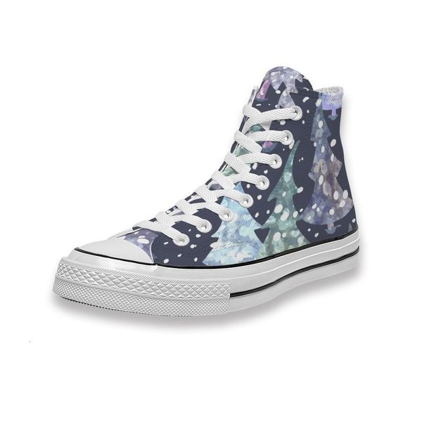 

tree high christmas custom graffiti sneakers printed merry mens womens running sho skateboard diy trainers canvas casual shoe