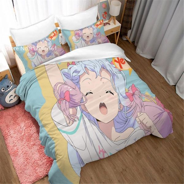 

bedding sets girl set erotic cartoon teacher bed cover for adults man bedclothes 3d print eroya duvet 2/3 pcs
