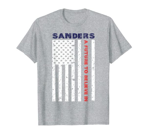 

bernie sanders president 2020 shirt a future to believe in, White;black