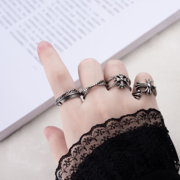

ring croquet cross thai silver for men and women
