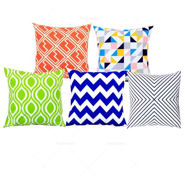 

cushion/decorative pillow nordic style cushion cover home decor decorative pillows case yellow geometric cushions velet throw for sofa 45x45