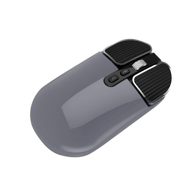 

mice bluetooth 2.4g dual mode wireless ai voice control mouse rechargeble quiet business usb charge remote controll retailsale