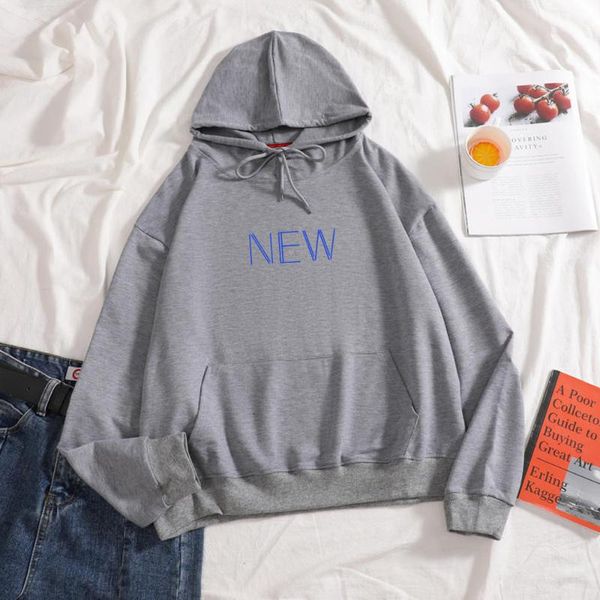

hoodie women oversized colorful autumn cotton hoodies womens korean fashions harajuku sweatshirts women's streetwear clothing &, Black