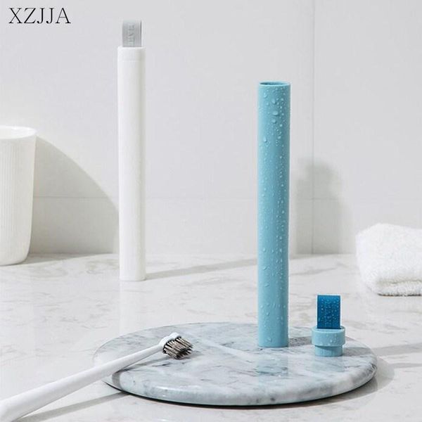 

bath accessory set xzjja 1pcs portable dust-proof toothbrush case outdoor travel protect box tooth brush cover bathroom accessories