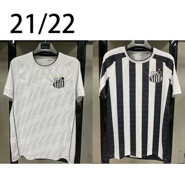 

21/22 Quality Soccers Jerseys New FC Home And Away T-Shirt Customize Santos Clube Soteldo Kaio Jorge Gomes, Beige