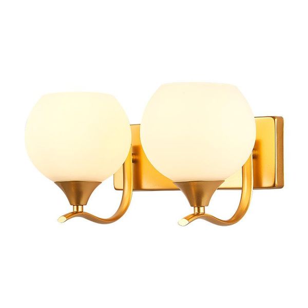 

wall lamps modern white glass lamp living room decoration lampshade indoor lighting gold led sconce lights e27 fixtures