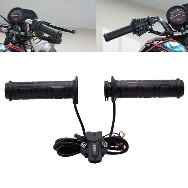 

handlebars brand motorcycle modified port winter adjustable temperature five-speed switch handle warm electric hand high quality