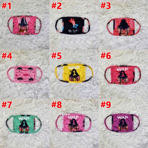 

wap sdkz004 printing fashion trend dustproof washable rpirator 9 colors