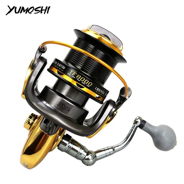 

fishing reel all metal spool spinning 4.6:1 12+1bb stainless steel handle line saltwater accessories baitcasting reels