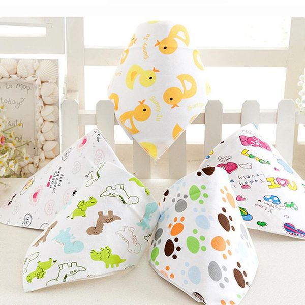 

bibs & burp cloths cotton baby bandana print feeding cloth born babador smock children stuff