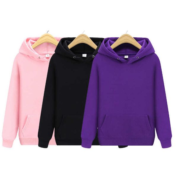 

men's solid color hoodie, coat, casual, hip hop, street clothes, skateboarding, autumn and winter, 2021, Black