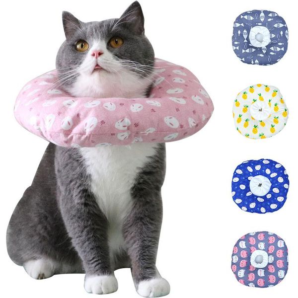

cat costumes cartoon collar cute wound healing protection protective headgear anti-lick pet recovery