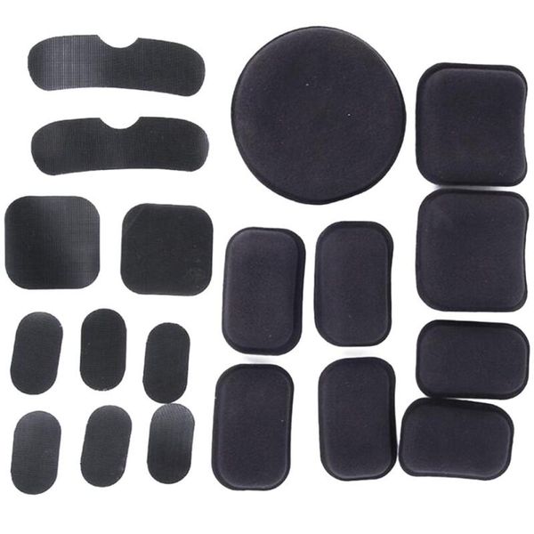 

cycling helmets 19pcs/set combat paintball portable tactical military helmet pads hunting protective pad eva sports 2021