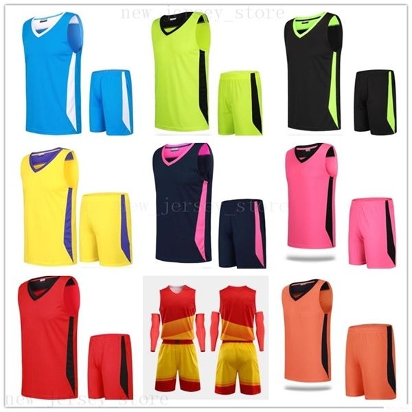 

customize any name any number man women girl youth kids boys basketball jerseys sport shirts as the pictures you offer zz0398, Black;red