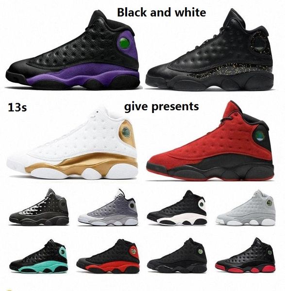 

kaws arrival flint 13 13s basketball shoes reverse he got game bred neutral grey low chutney lucky green trainers mens sports sneakers