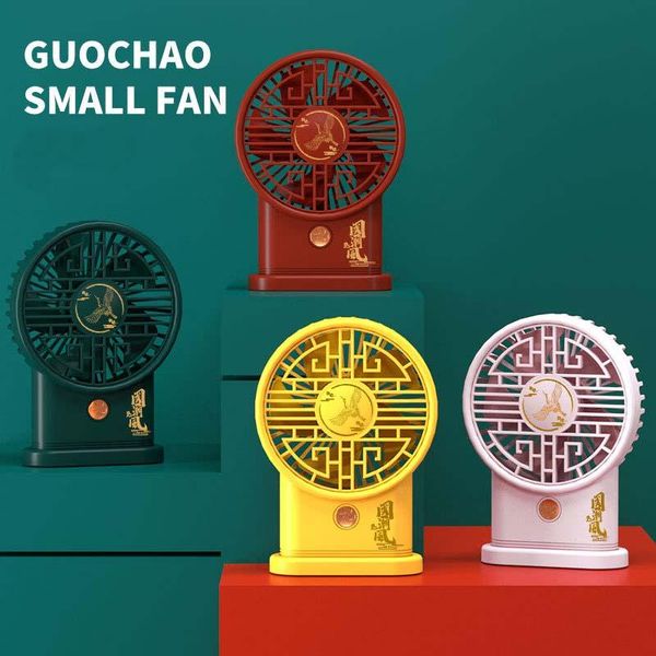 

electric fans mini cooler fan with light for outdoor usb rechargeable 3 wind speeds handheld electronic