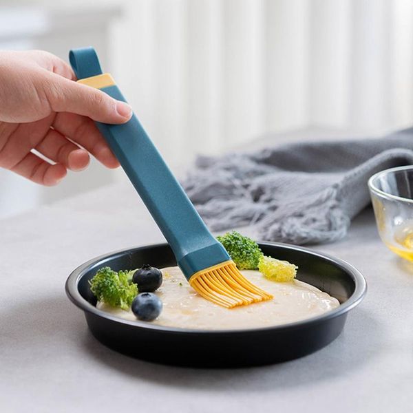 

tools & accessories reusable silicone oil brush cake pastry baking bakeware grill cooking roasting bbq tool sauce kitchen supplies