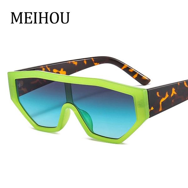 

sunglasses 2021 trendy green pilot for women graidient vintage sun glasses female big shades eyewear, White;black