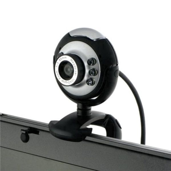 

webcams usb2.0 web camera 6 led night light hd webcam mic for computer pc lapdesktop
