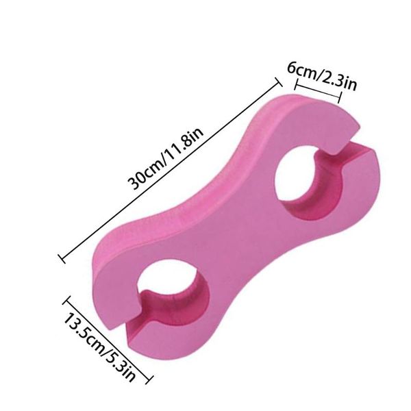 

pool & accessories e56d sports eva pull buoy leg float - training aid, legs and hips support for adults, kids, beginners swimming