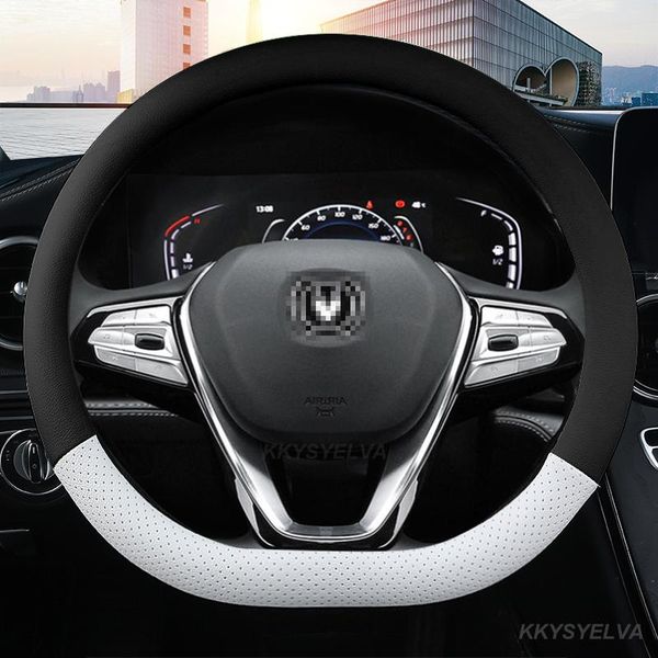 

steering wheel covers for changan cs95 cs85 cs75 cs55 cs35 cs15 eado cx70 car cover microfiber leather 38cm auto accessories
