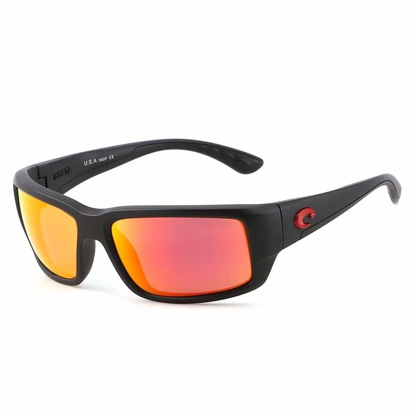 

classic costa sunglasses mens fantail_580p polarized uv400 pc lens fashion brand luxury designers sun glasses for women tr90 frame &case, White;black