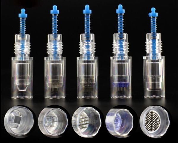 

tattoo needles 10pcs bayonet screw connector microneedles cartridge 9/12/36pin nano