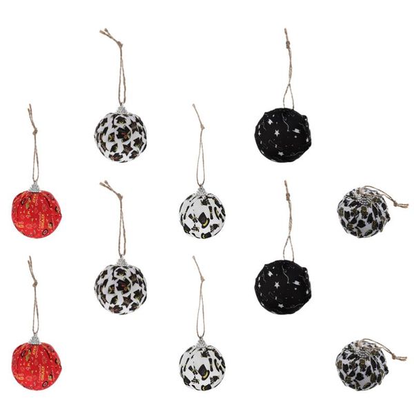 

10pcs graduation party cloth balls chic hanging po props favor