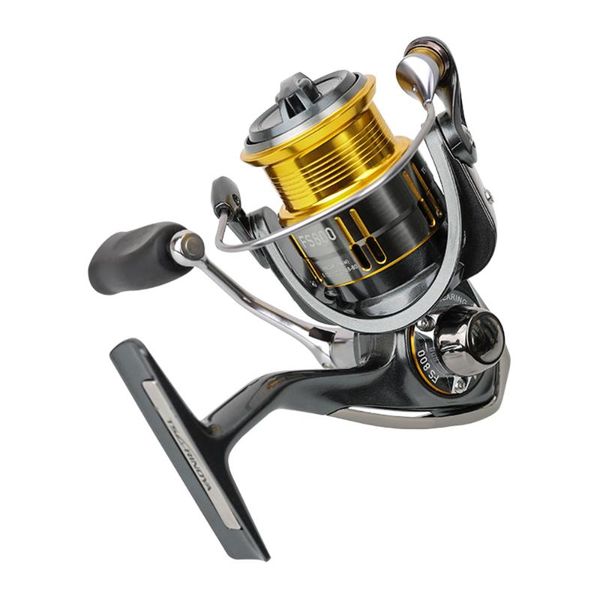 

baitcasting reels tsurinoya fs800 fs1000 spinning reel stainless shallow spool ultra-light lure baits fishing wheel 10bb 5.2:1 4kg for trout