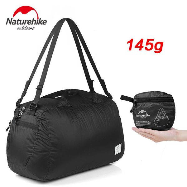

naturehike folding 20d silicon waterproof bag travel bags camping ultralight shoulder 32l outdoor tourist backpack