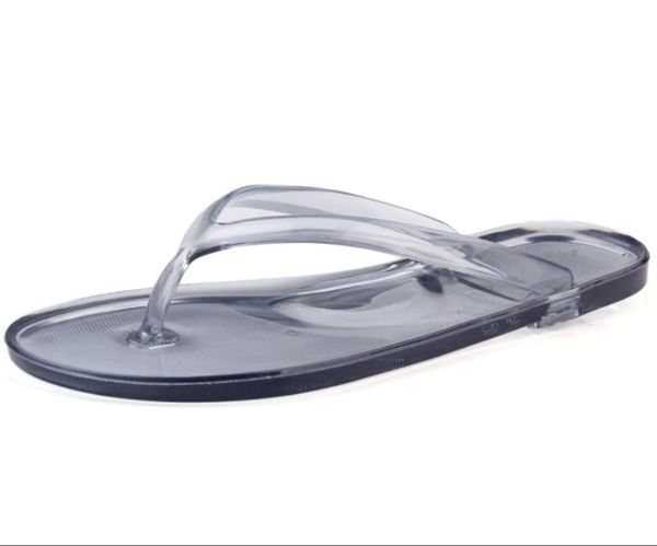 

slippers womens flip flops jelly shoes beach summer black clear sandals thong women
