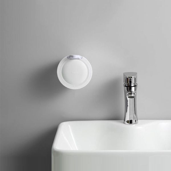 

liquid soap dispenser 350ml non-automatic sensor sanitizer bath wall mounted touchless does not occupy space travel bottle