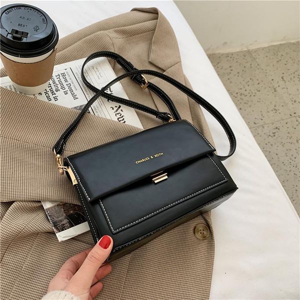 

shoulder bags pure color retro ladies bag fashion casual messenger ins super fire small square mobile phone wallet
