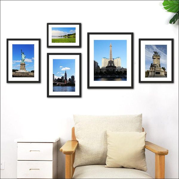 

frames modern wooden framedecoration canvas poster picture frame wall painting birthday gift for certificate and license po