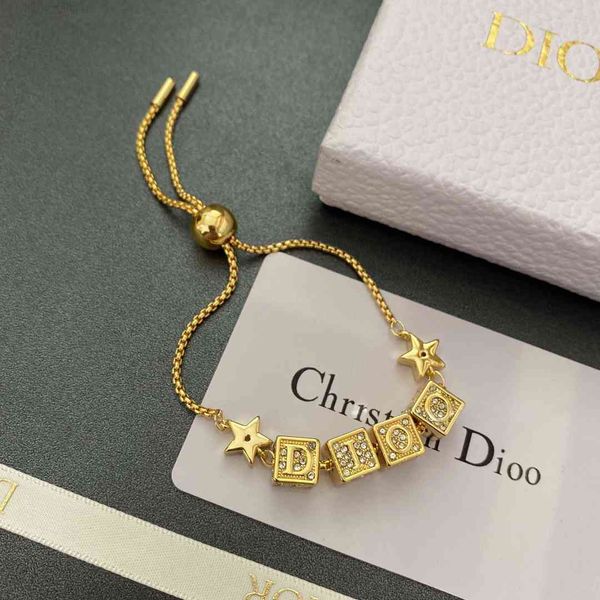 

christian/dio necklace full dice diamond of feng d family, Red;brown