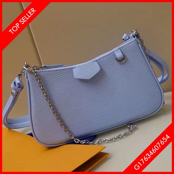 

5a women bags metal chain fashionable one shoulder crossbody bag with box