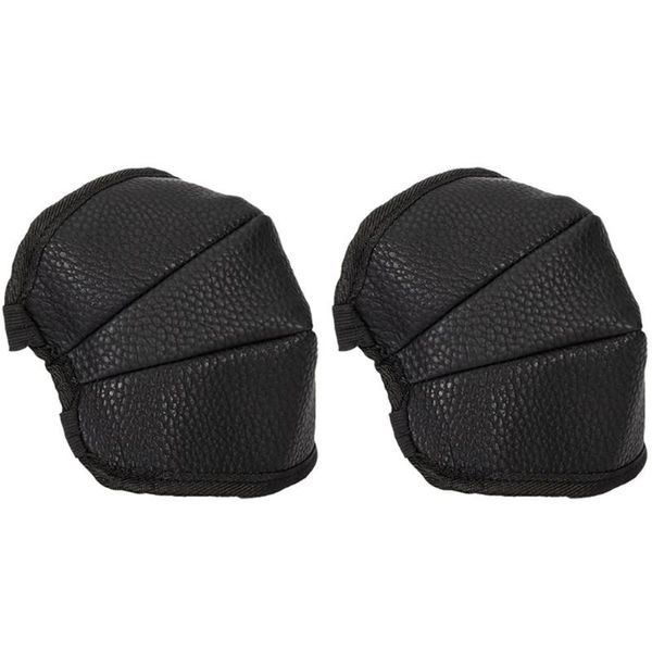 

elbow & knee pads warm winter pad protector ski guard for cycling protective gear kneepad support sports, Black;gray