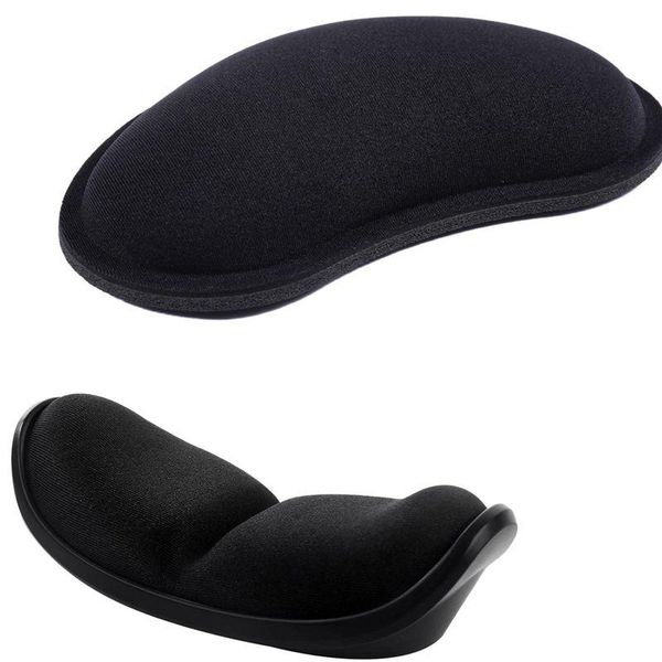 

mouse pads & wrist rests 1 pcs black gel rest for lapmice pad ergonomics pad, anti slip support cushion