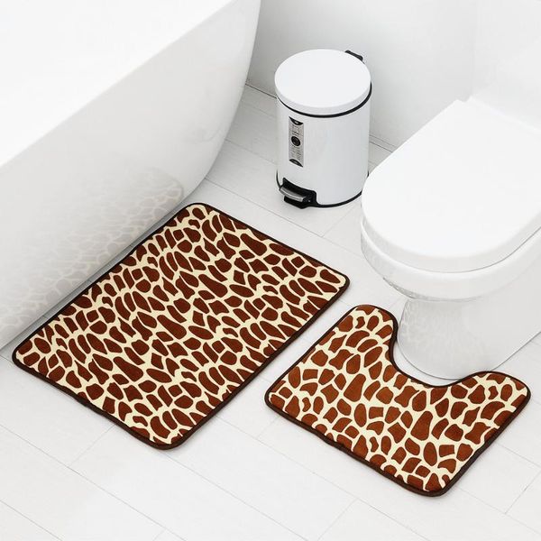

bath mats 1 set mat bathroom rug coral velvet memory sponge non slip toilet