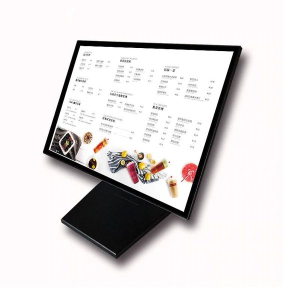 

counter tv style edge lit led advertising lightbox display for cafe,el ,restaurant painting frame 2 boxes acrylic modern frames