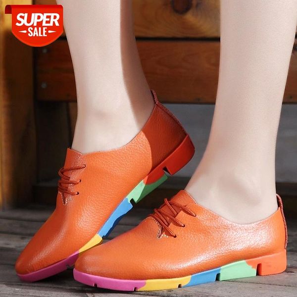 

fashion ladies flat platform shoes women shoes comfort platform flats women fashion outdoor walking plus size #q09l