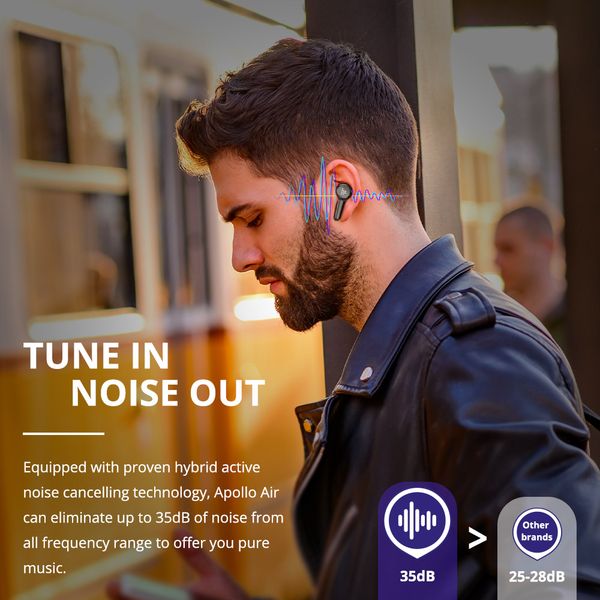 

tronsmart apollo air wireless earphones active noise cancelling headphones bluetooth 5.2 earbuds with aptx qualcommchip